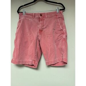 American Eagle Shorts Mens 31 Salmon Pink Excellent Extreme Flex Classic Chino